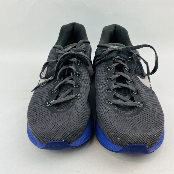 Womens 10 Nike Lunarglide 6 Running Shoe Black Turquoise Purple Athletic Sneaker - Picture 3 of 9